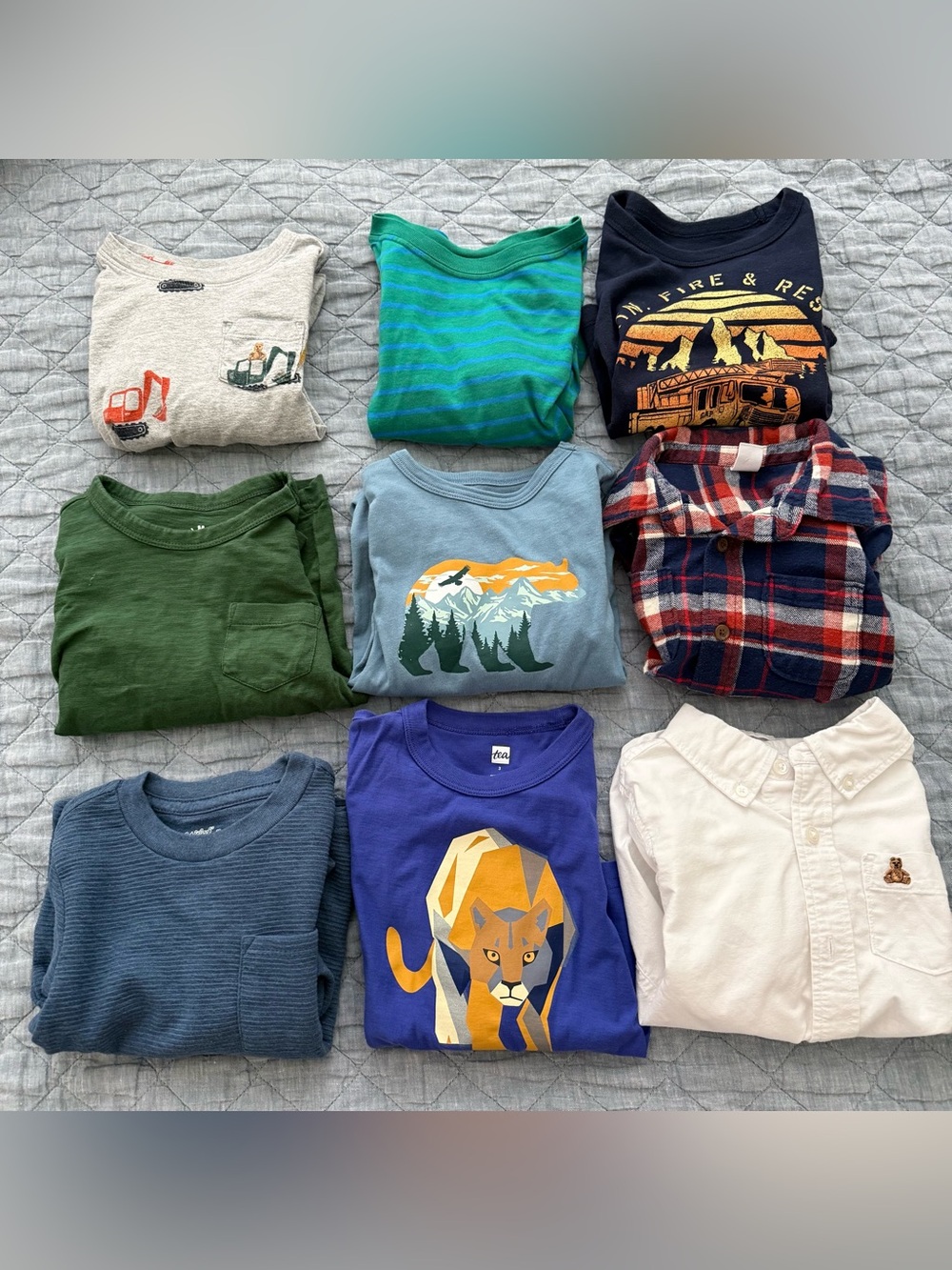 3T Long Sleeve Boys Shirts Bundle